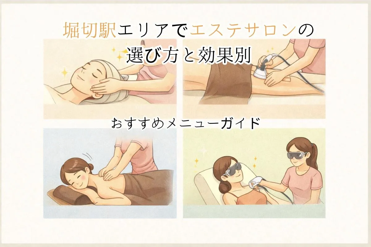 堀切駅エリアでエステサロンの選び方と効果別おすすめメニューガイド